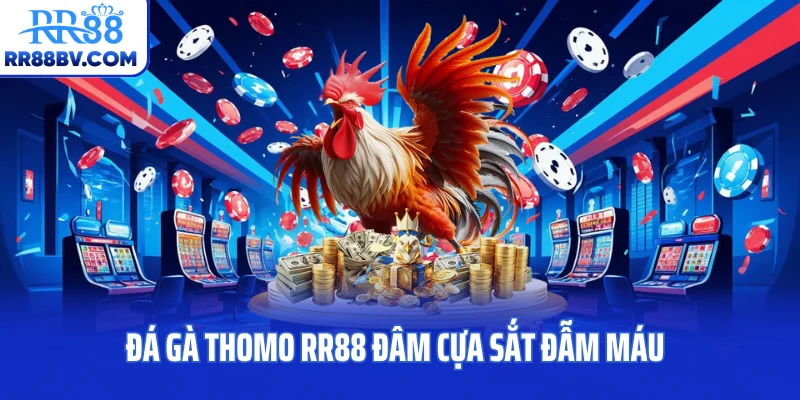 Sới Đấu Rực Lửa, Đá gà Thomo RR88 Đâm Cựa Sắt Đẫm Máu