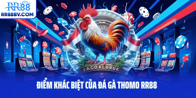Điểm khác biệt của đá gà Thomo RR88