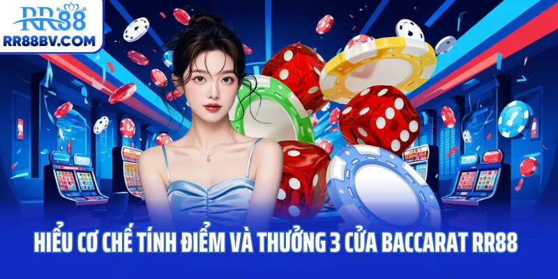 Hiểu cơ chế tính điểm và thưởng 3 cửa Baccarat RR88