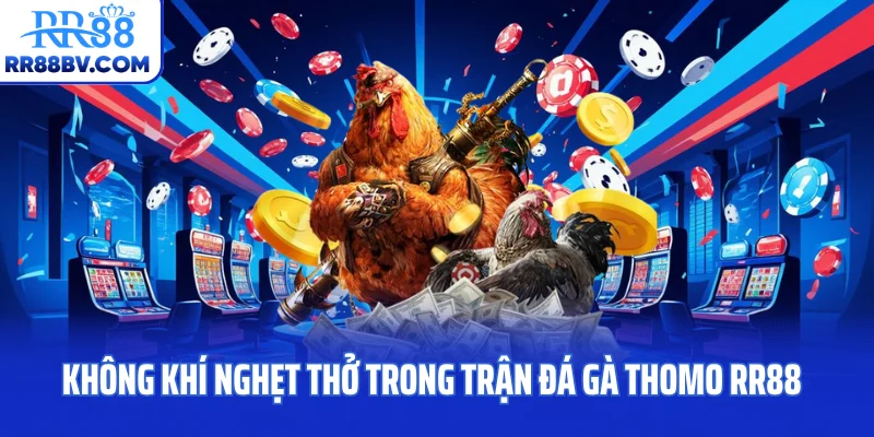 Không khí nghẹt thở trong trận đá gà Thomo RR88
