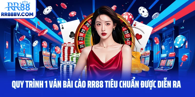 Quy trình 1 ván bài cào RR88 tiêu chuẩn được diễn ra